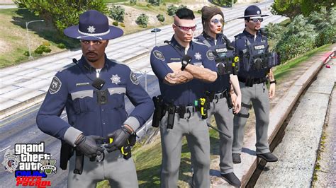 The department has over 20+ patrol vehicles with different modifications & Divisions. . San andreas state troopers